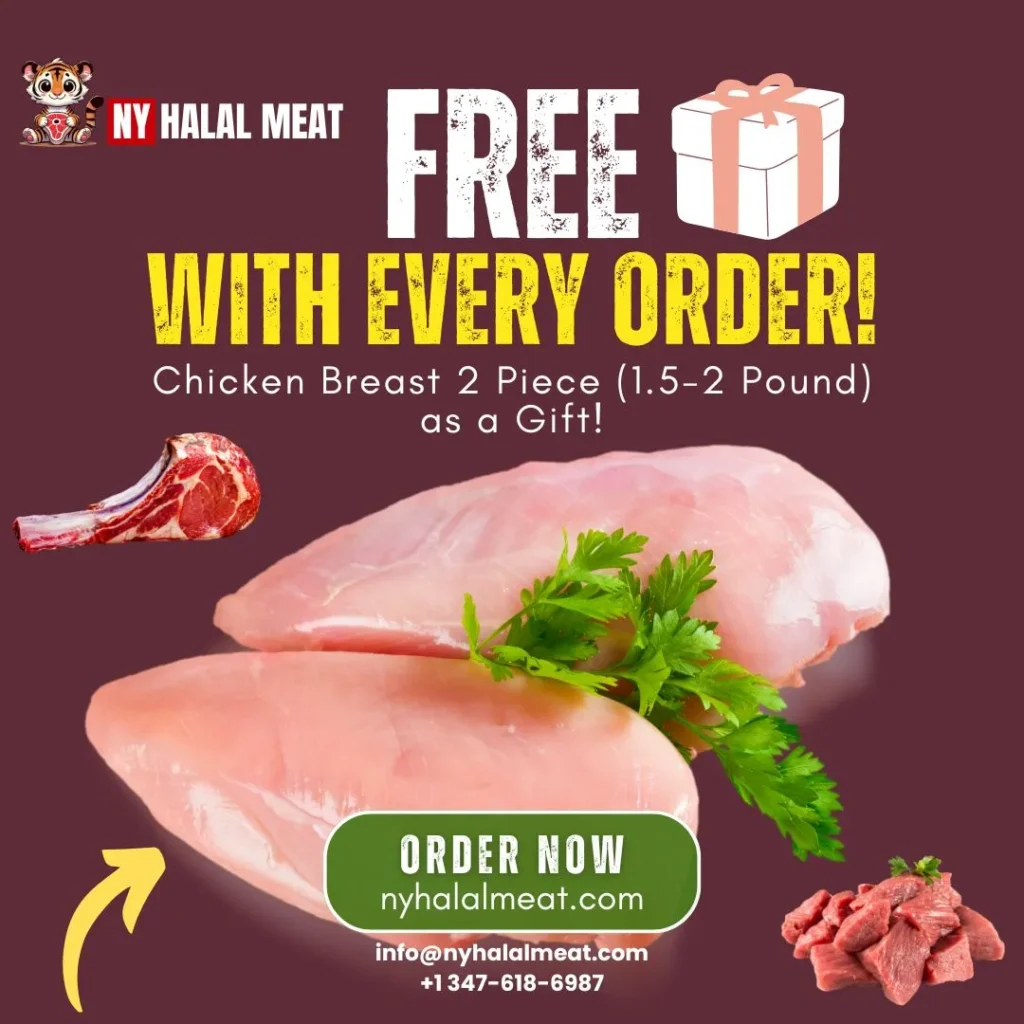 Order halal meat and get free delivery nyc city. New York Butcher and Halal Meats